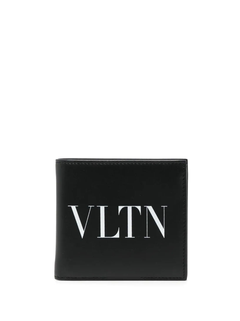 VLTN wallet in calfskin