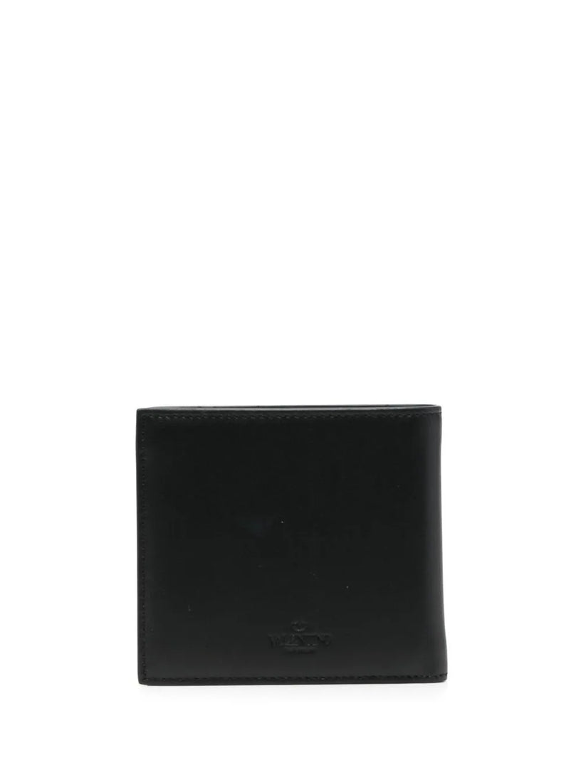 VLTN wallet in calfskin