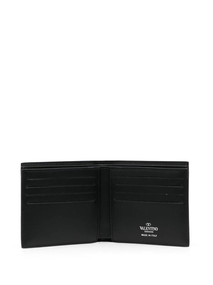 VLTN wallet in calfskin