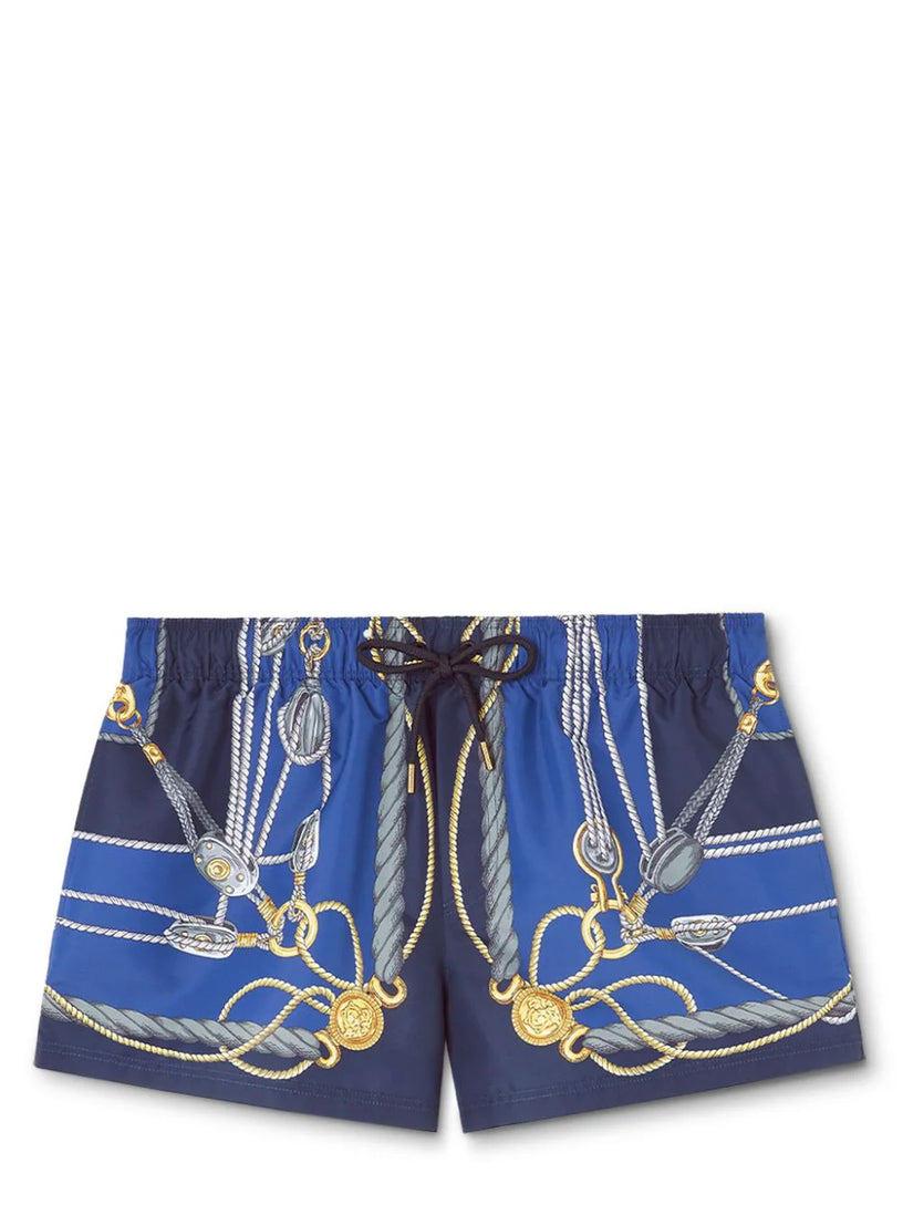 VERSACE Versace nautical swim shorts