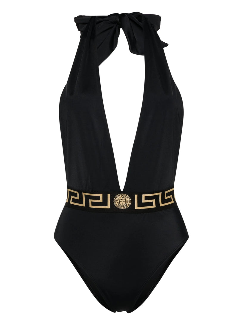 VERSACE Greca border one-piece swimsuit