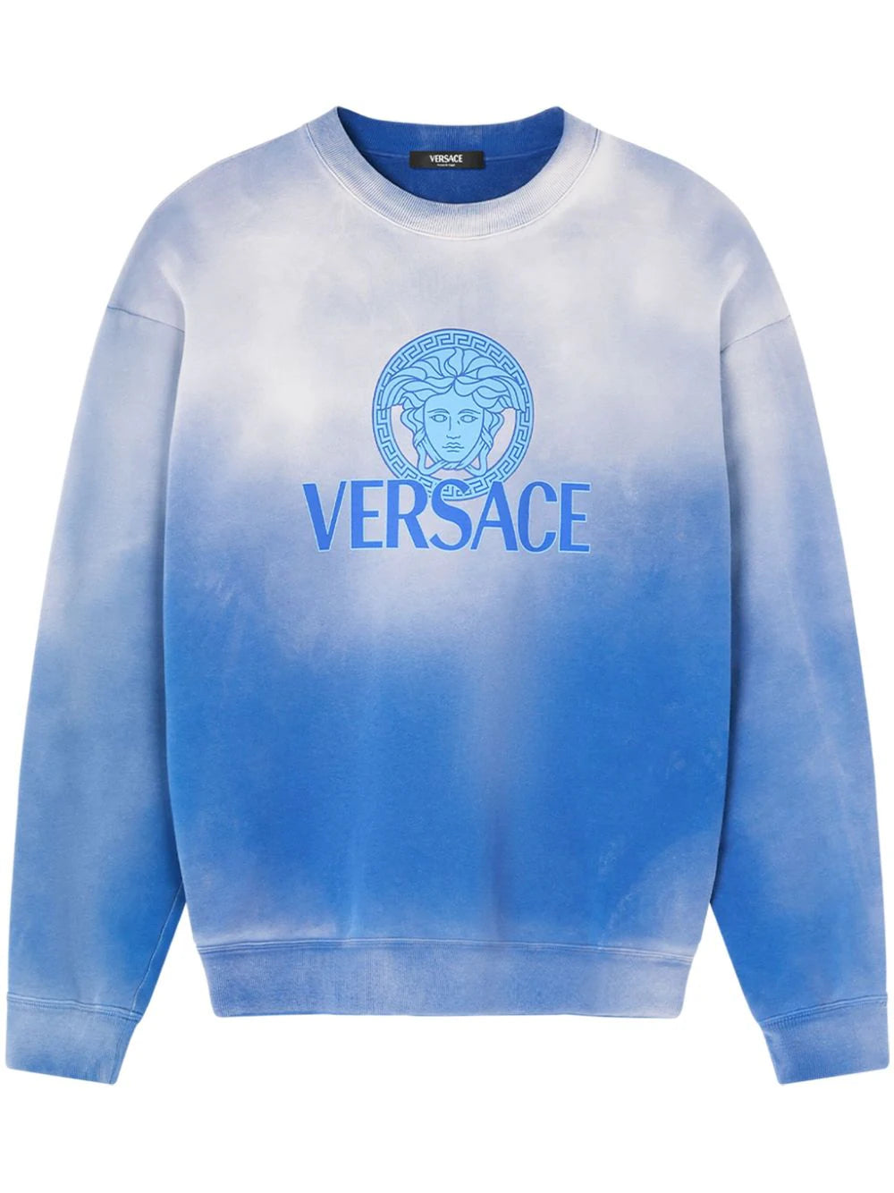 Felpa con logo Medusa VERSACE Blu Grifo210