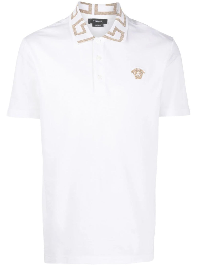 VERSACE Greca polo shirt