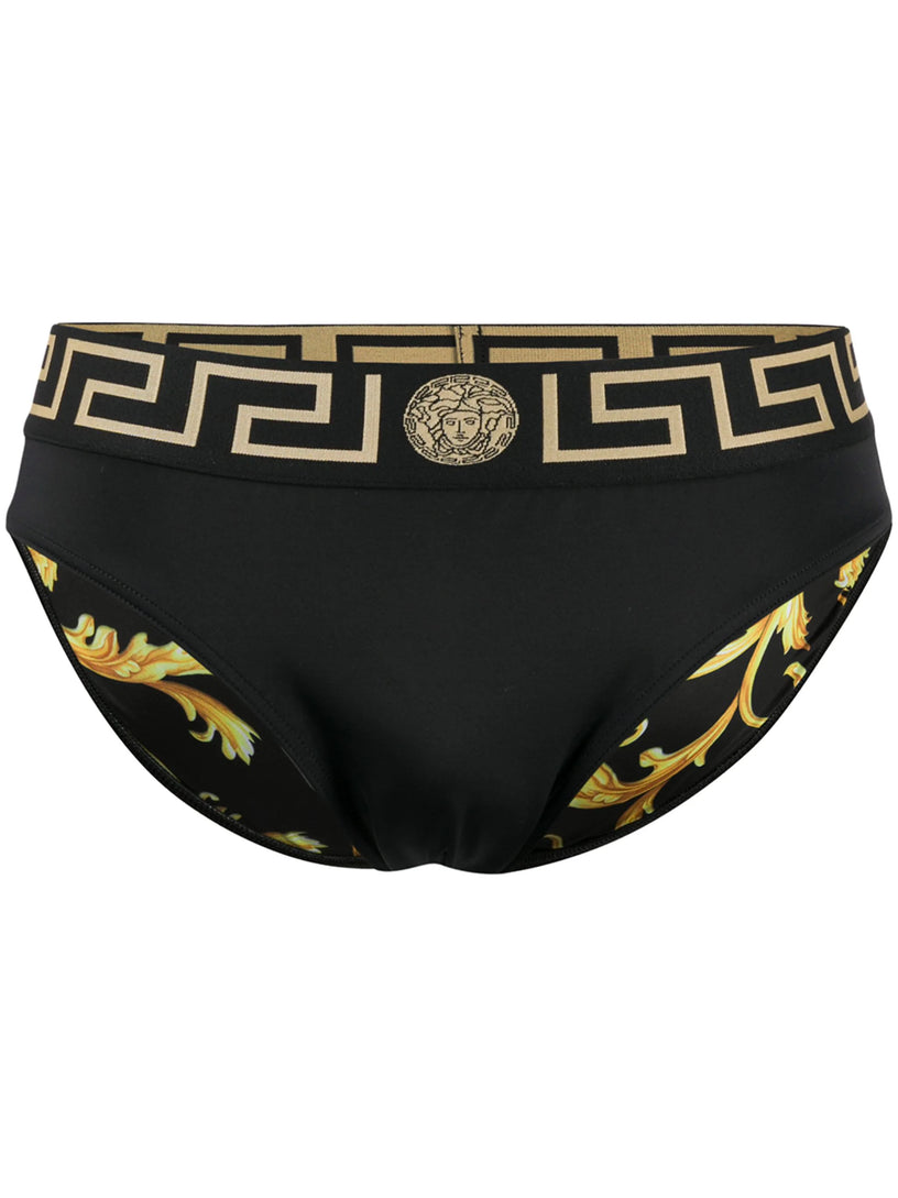 Swim briefs with Greca border