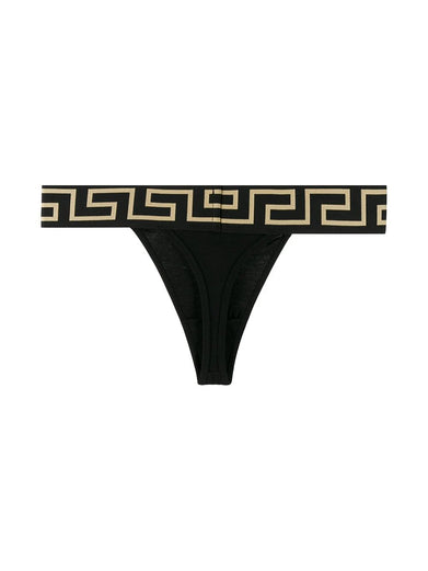 Greca Border Thong