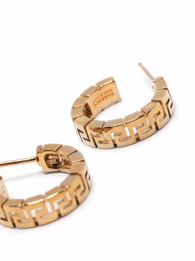 Greca hoop earrings