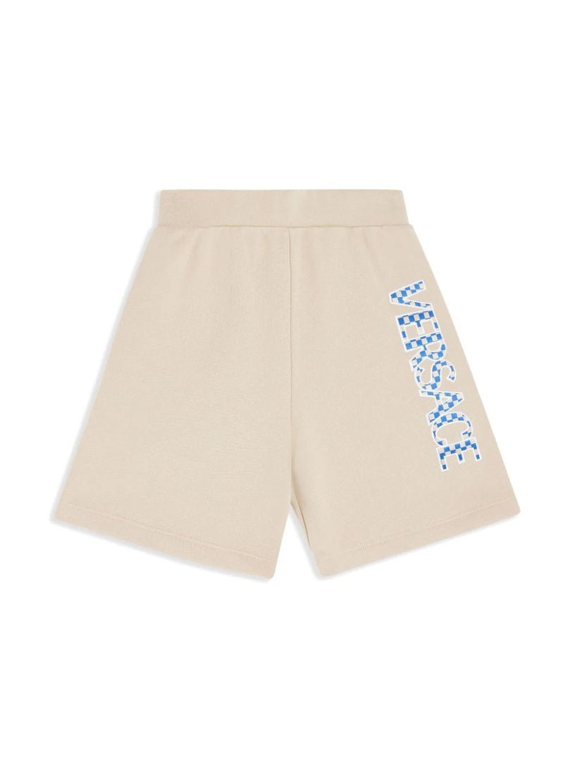 Sweatshirt shorts with damier logo