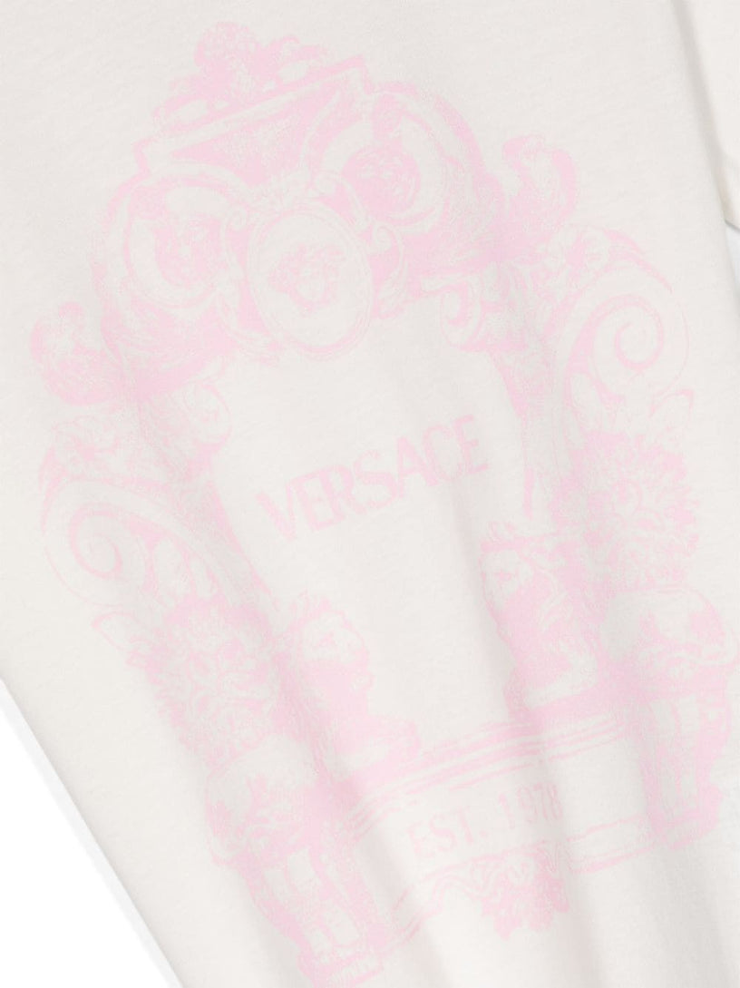 Versace Cartouche kids t-shirt