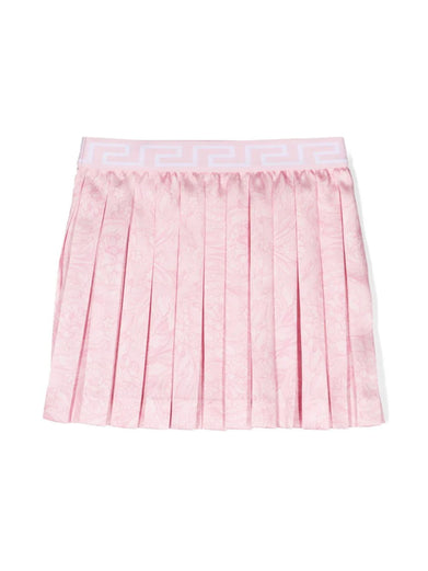 Barocco pleated skirt kids