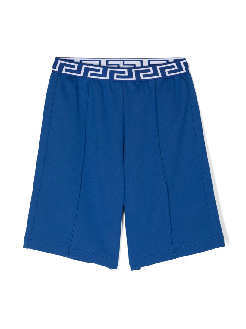 Greca kids shorts with border