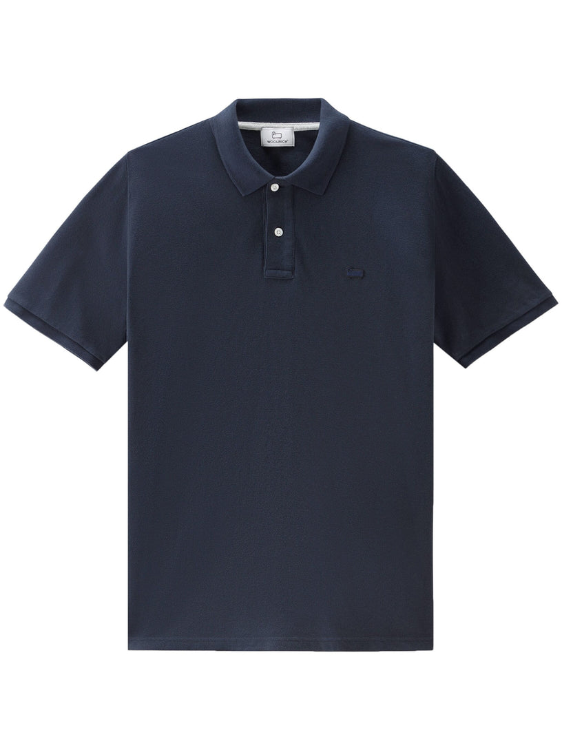 WOOLRICH Pure cotton pique polo shirt