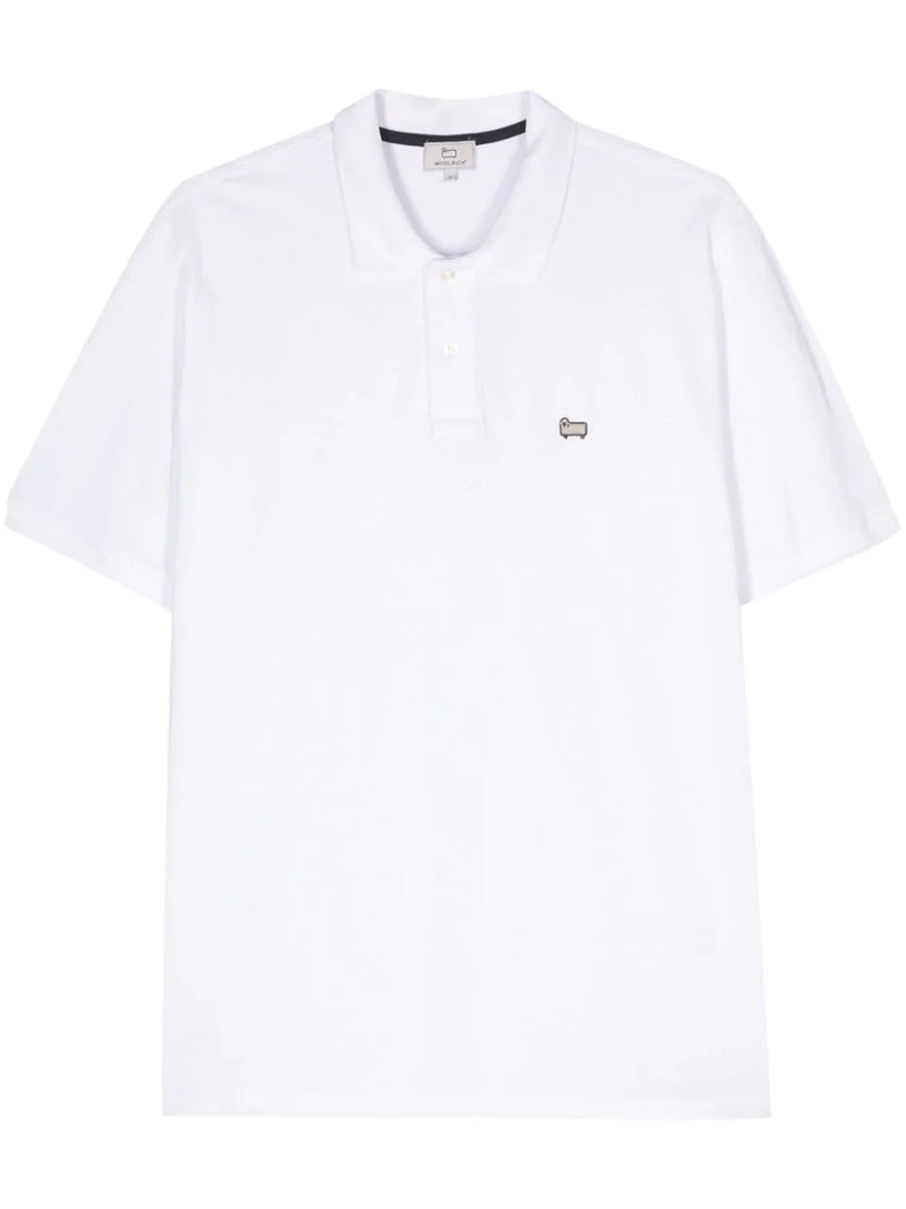 WOOLRICH Pure cotton pique polo shirt