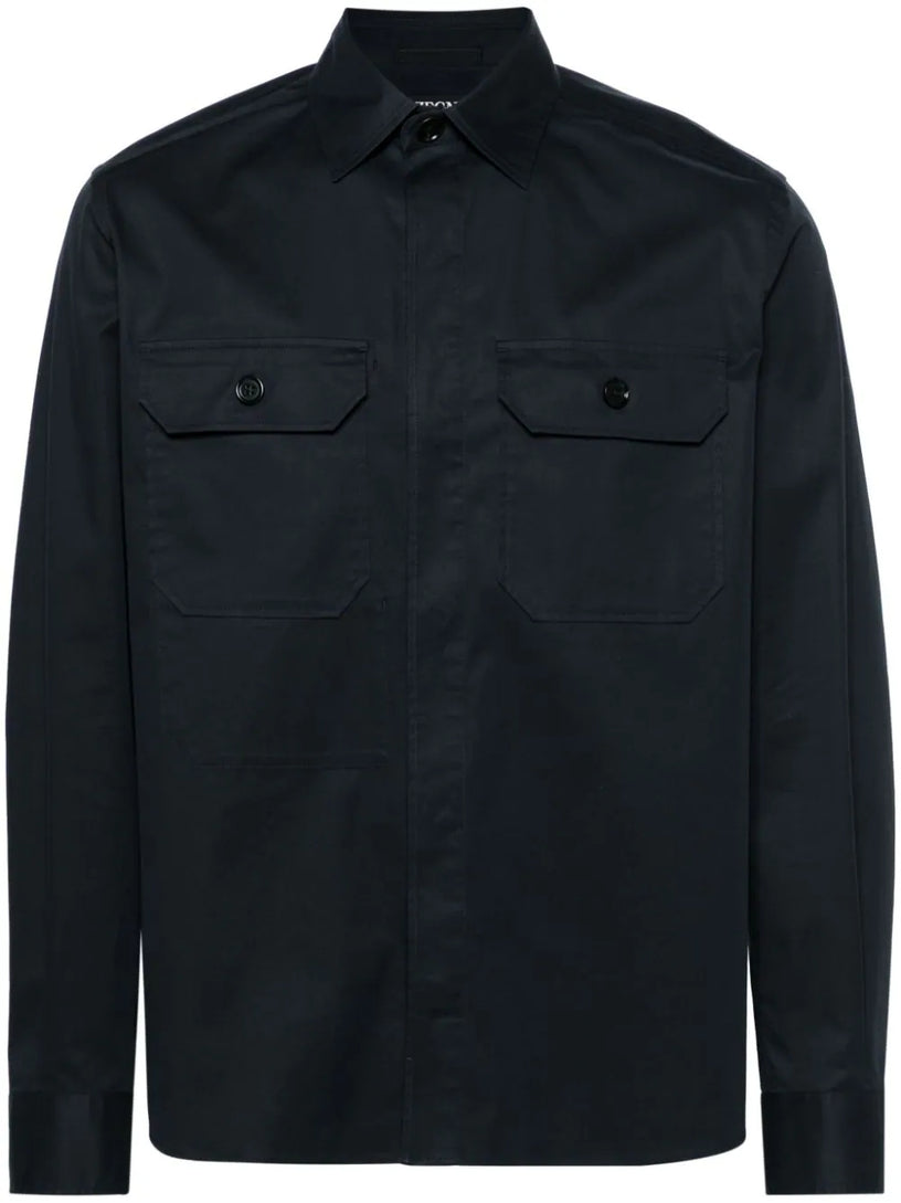 ZEGNA Patch-pocket shirt