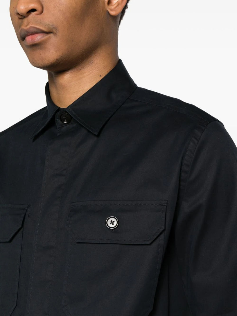 Patch-pocket shirt