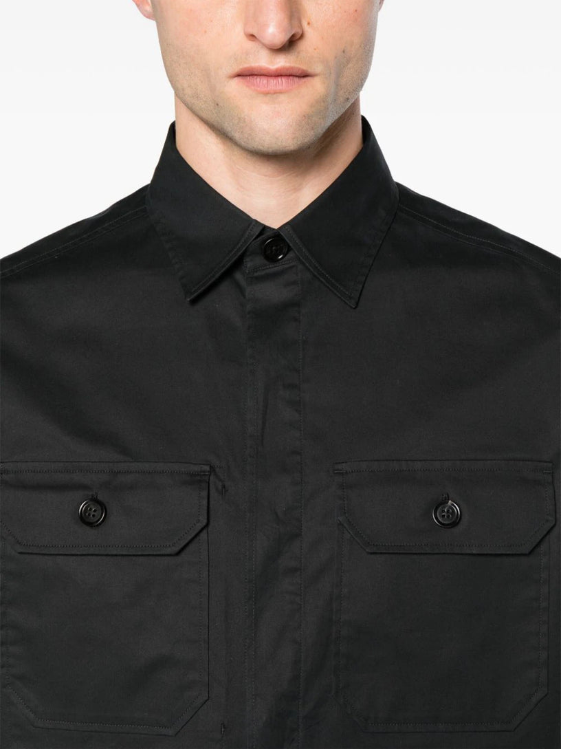 Patch-pocket shirt