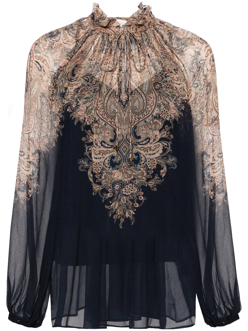 ZIMMERMANN Natura billow blouse