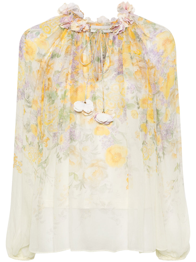 ZIMMERMANN Harmony billow blouse