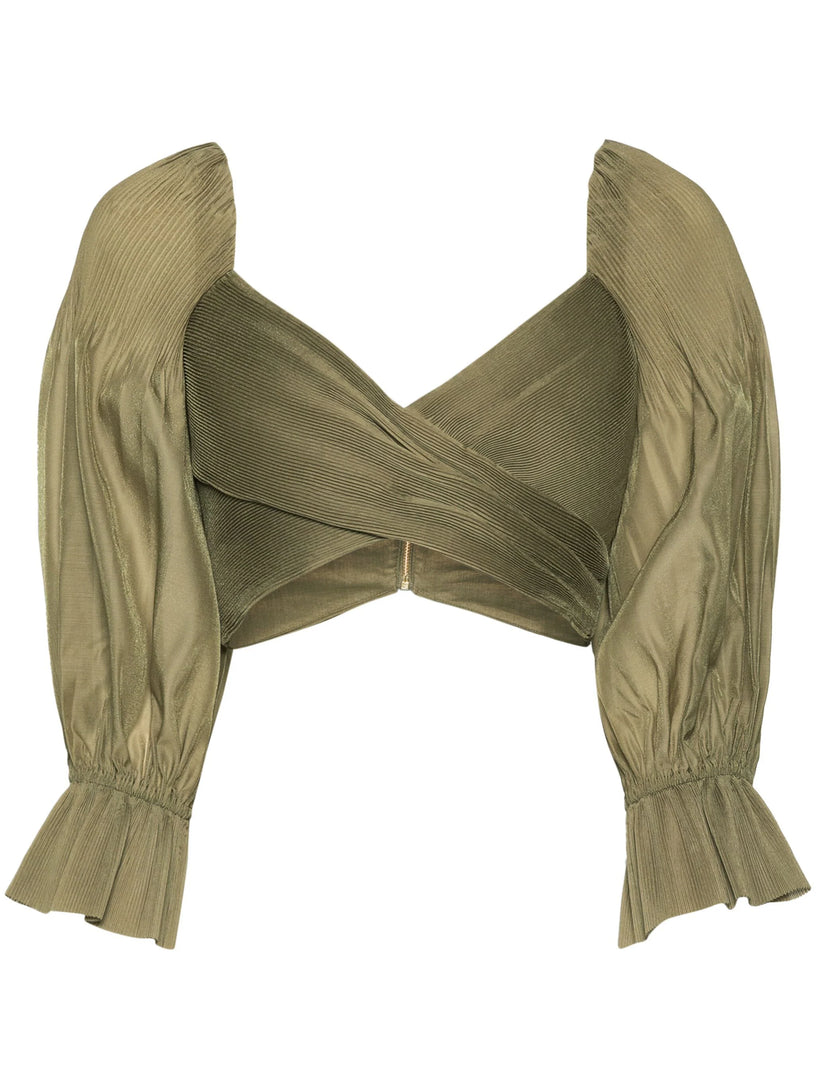 ZIMMERMANN Pleated bodice