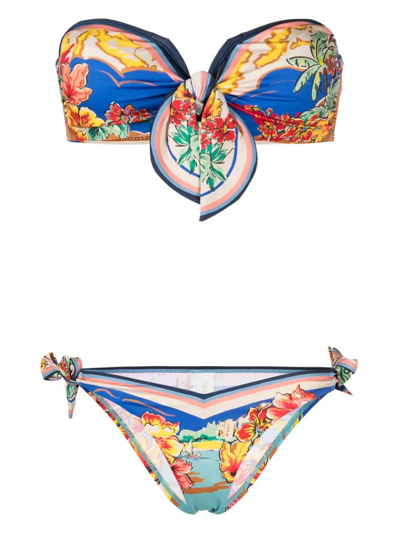 ZIMMERMANN Alight scarf tie bikini