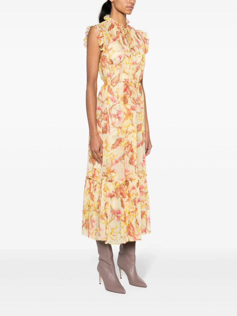 Matchmaker Flutter Midi Dress