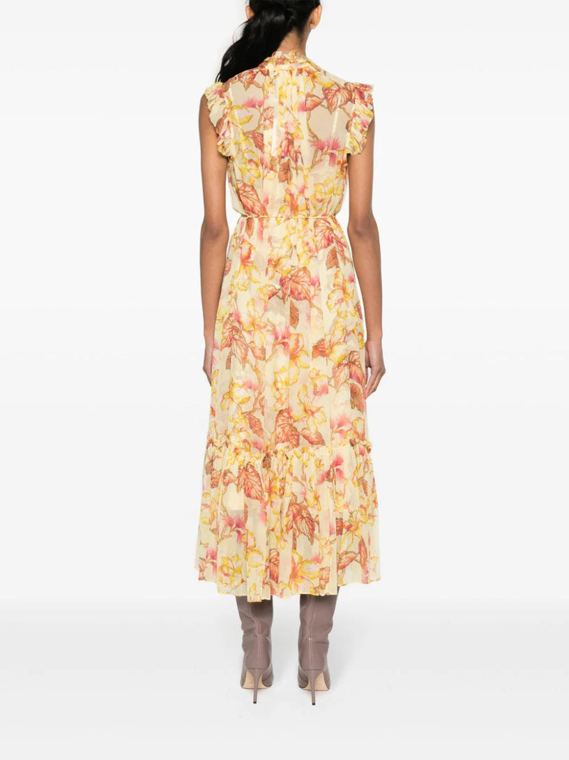 Matchmaker Flutter Midi Dress