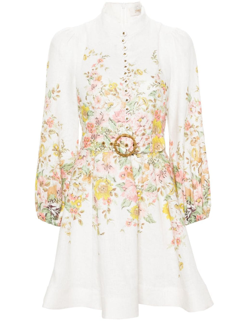 ZIMMERMANN Matchmaker buttoned mini dress