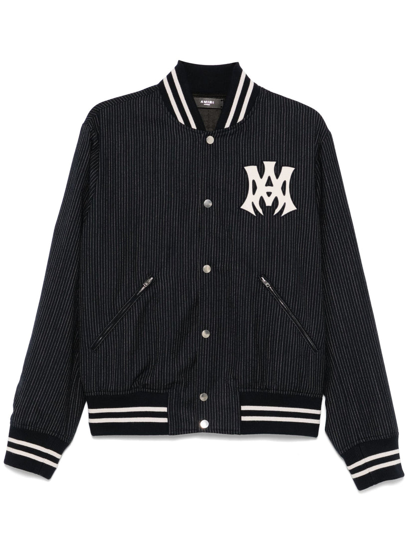 Ma Hollywood pinstripe bomber