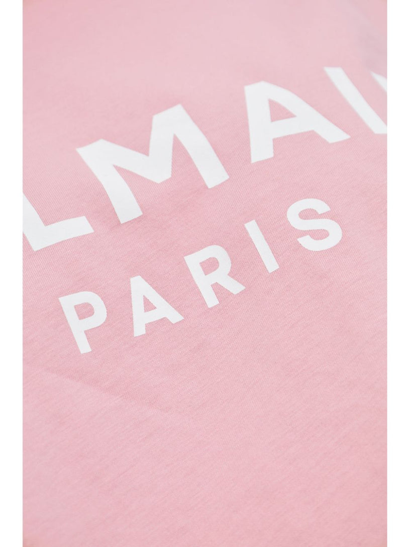 T-shirt with Balmain Paris print