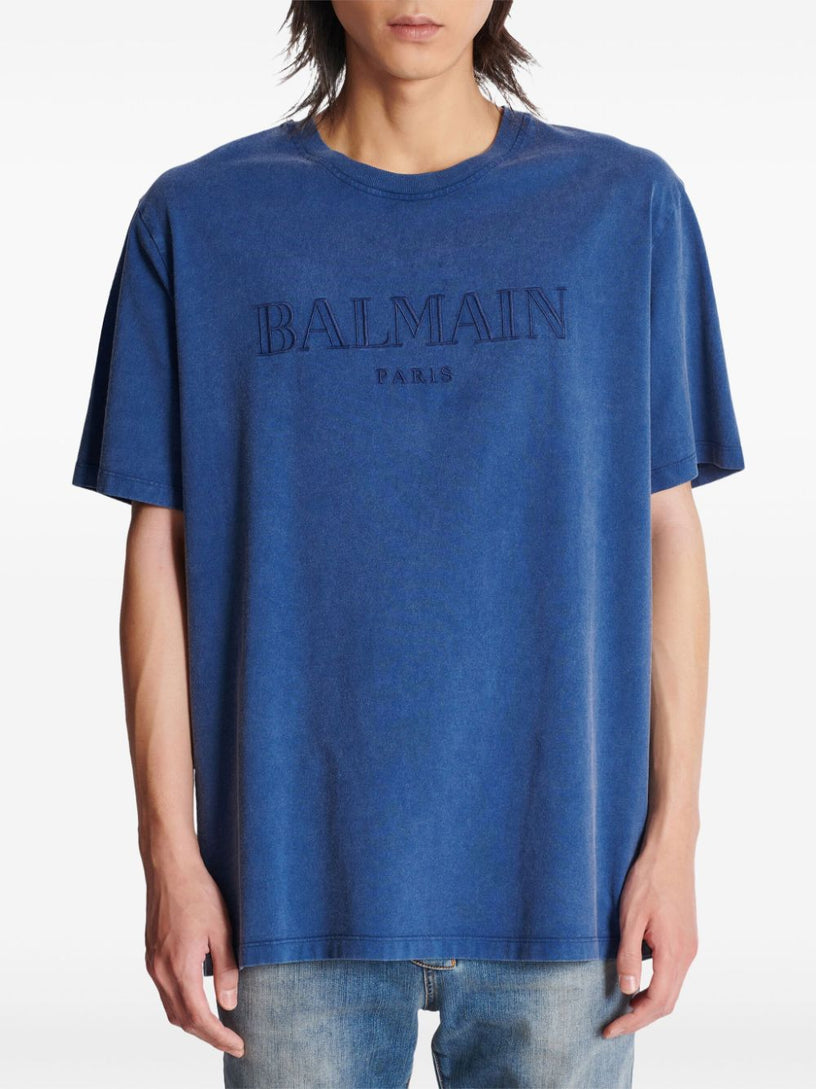 Vintage Balmain embroidered T-shirt