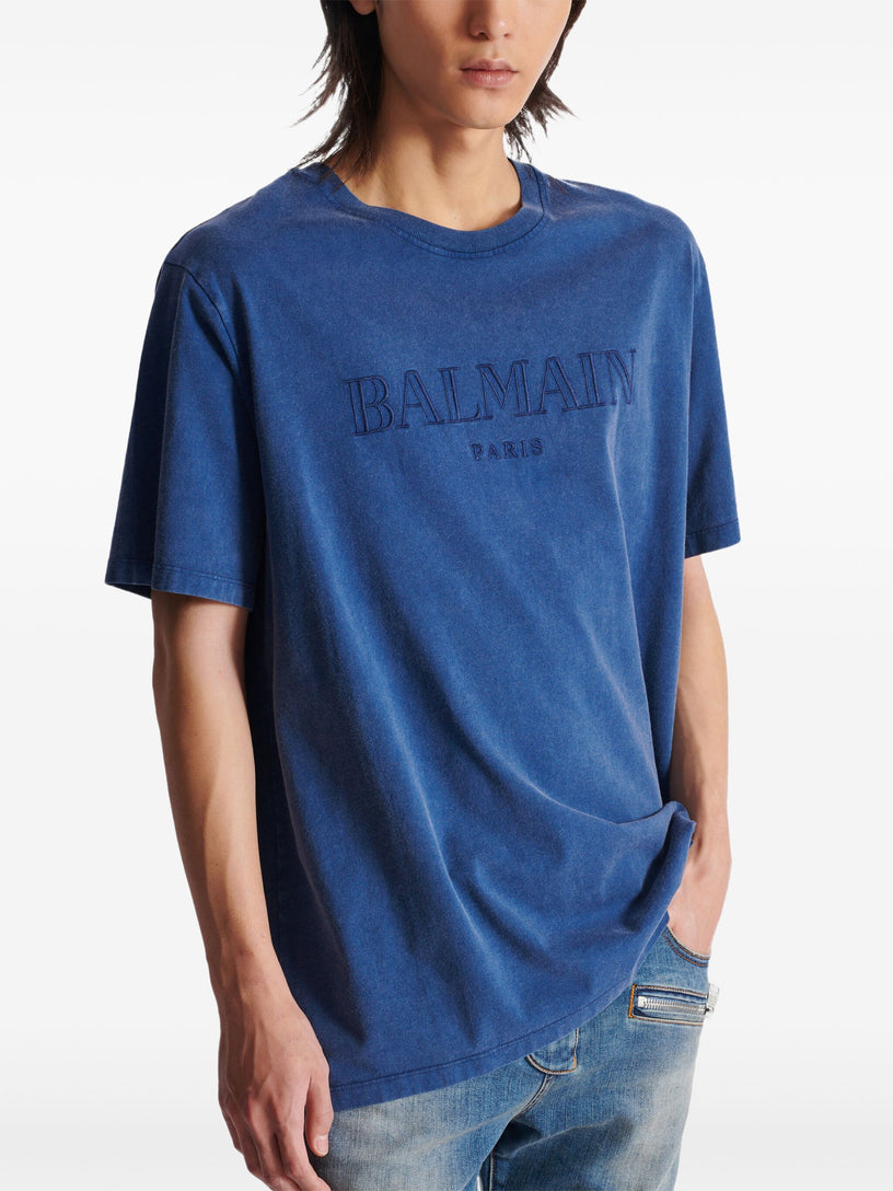 Vintage Balmain embroidered T-shirt