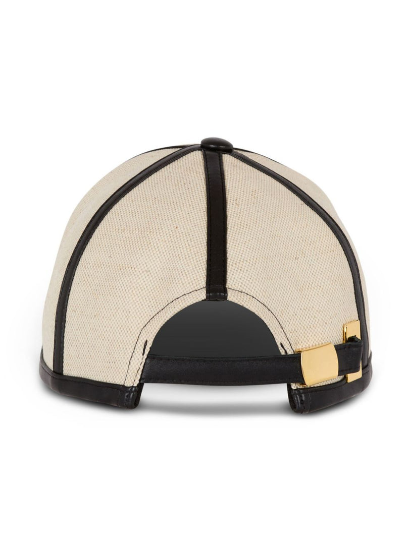 Balmain Couture canvas hat