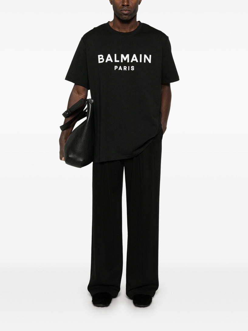 T-shirt with Balmain Paris print