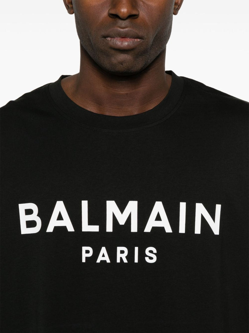 T-shirt with Balmain Paris print