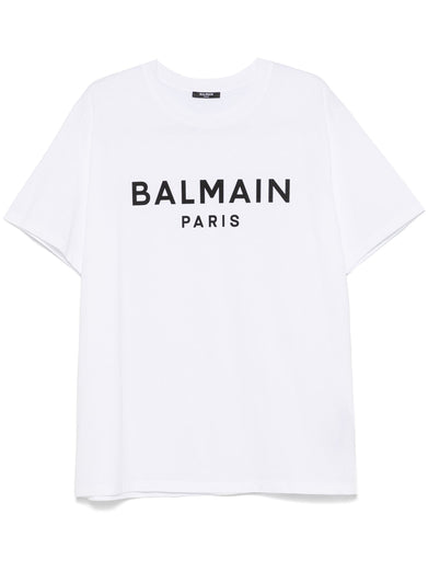 T-shirt with Balmain Paris print