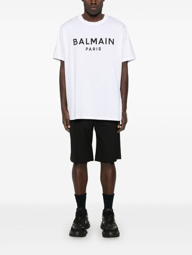 T-shirt with Balmain Paris print