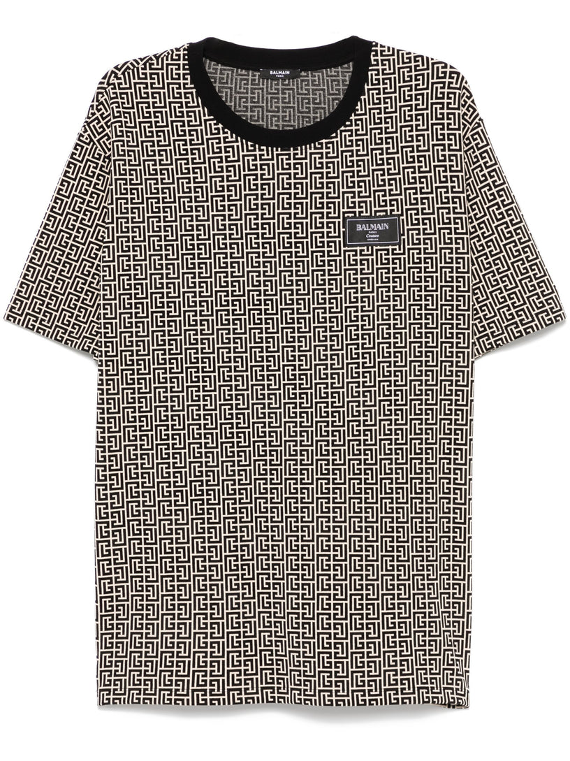 PB Labyrinth jacquard T-shirt