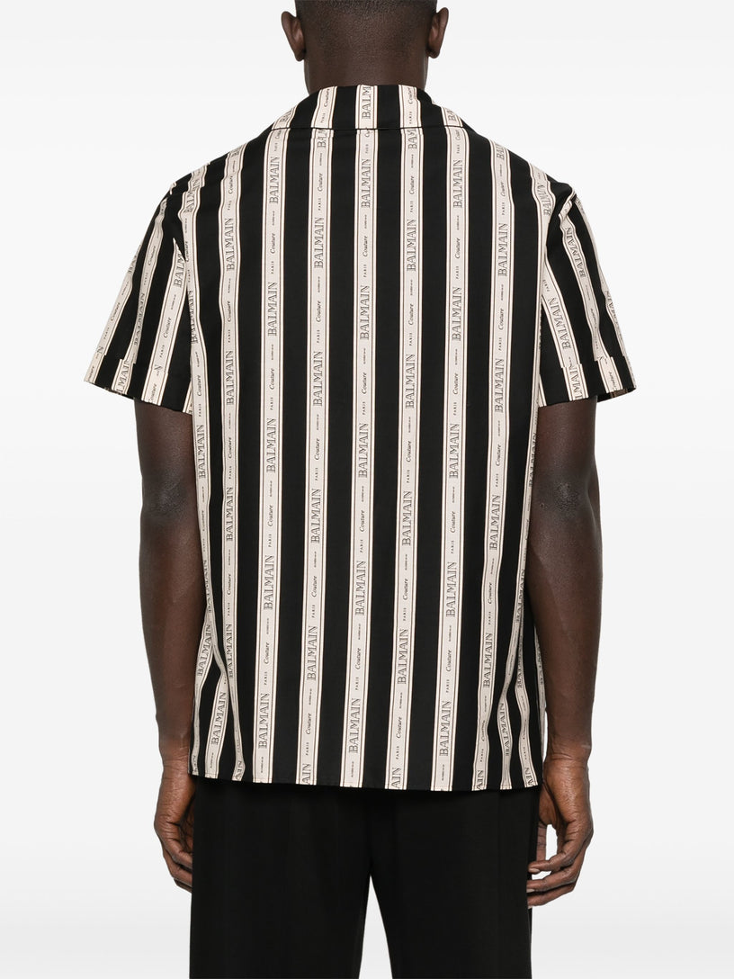 Shirt with Balmain print