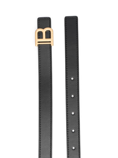 Thin calfskin B-Belt