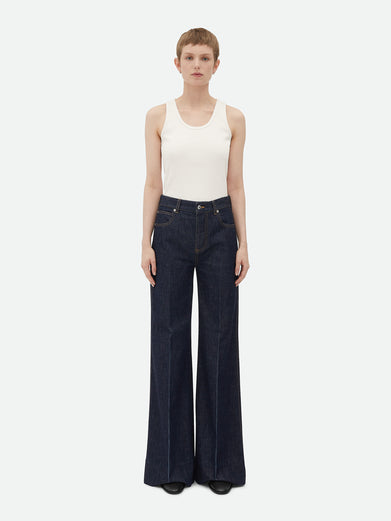 Indigo palazzo jeans