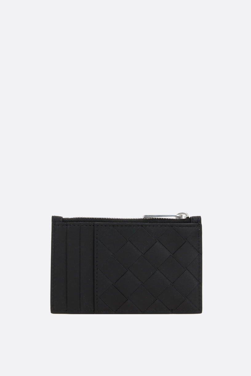 Intrecciato Zipped Card Case