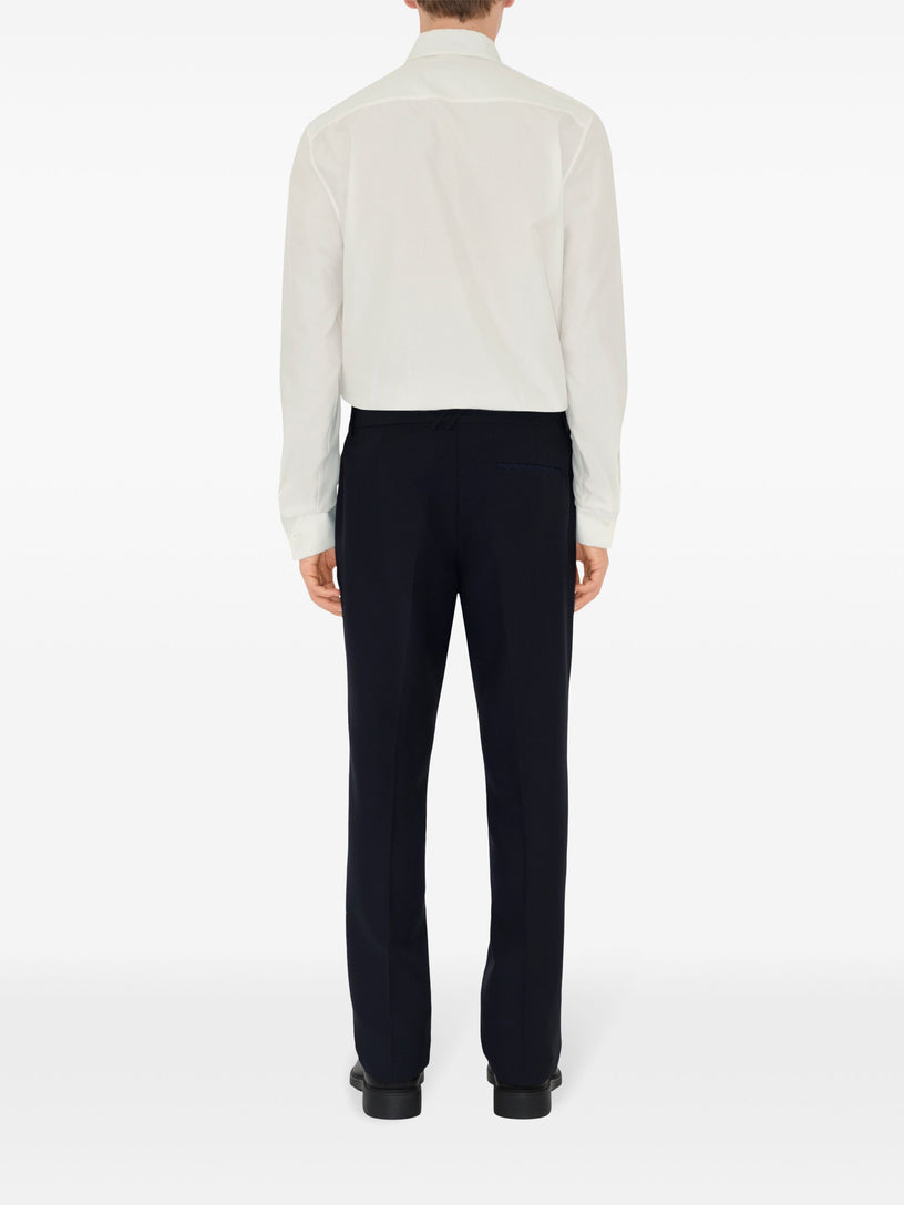 Tailored trousers in wool and mohair