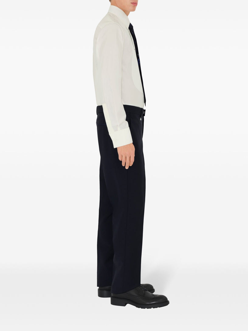 Tailored trousers in wool and mohair