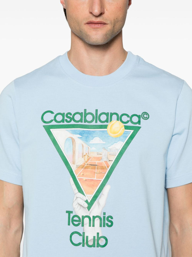 Metaphysical Tennis Icon Printed T-shirt