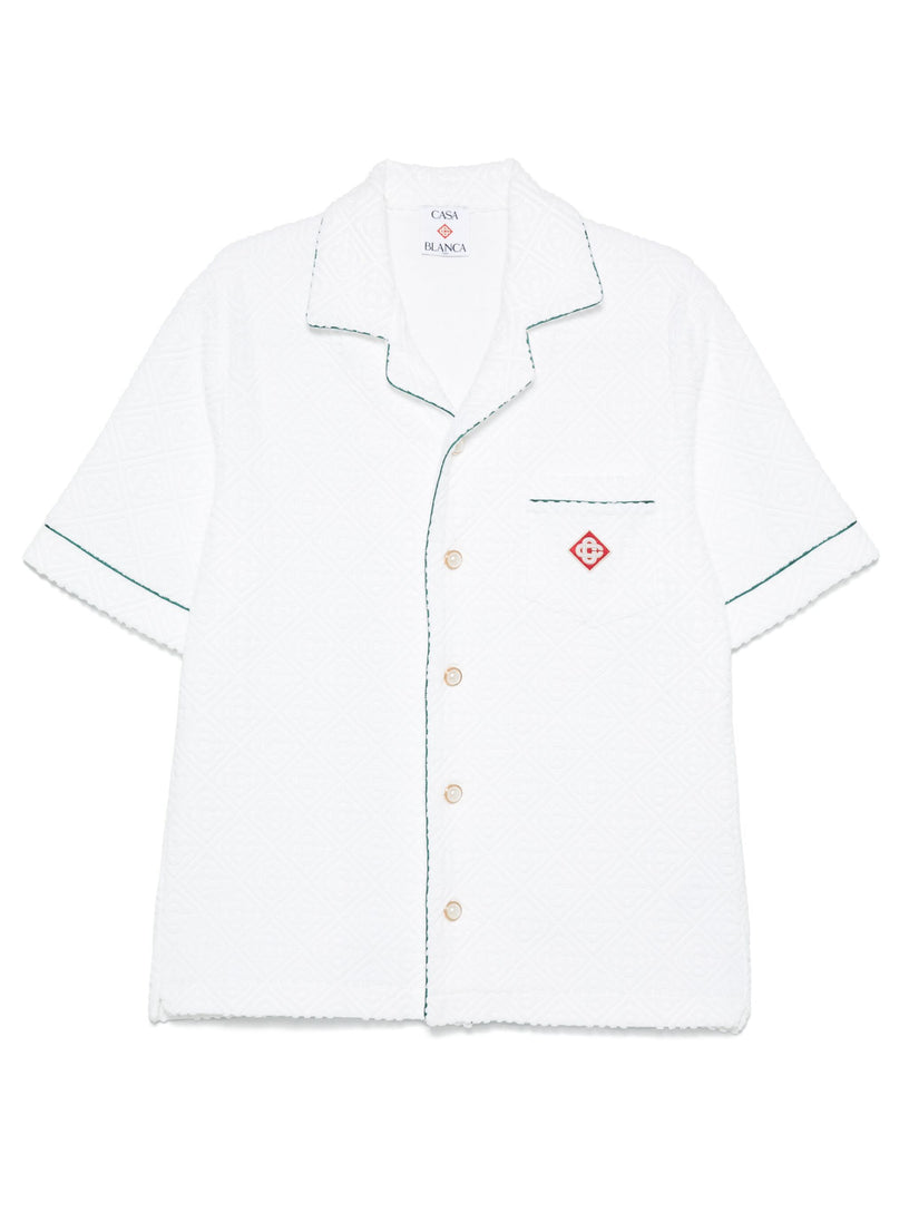 Towelling Monogram Shirt