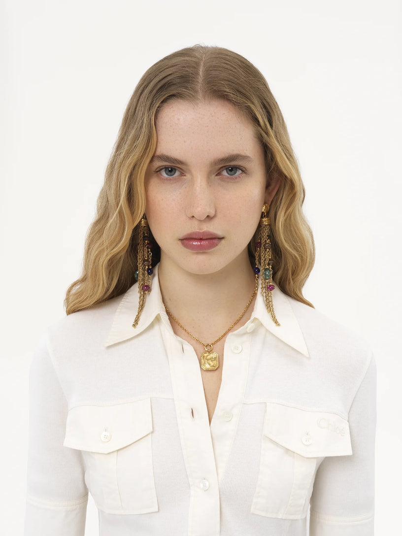 Chloé charms necklace