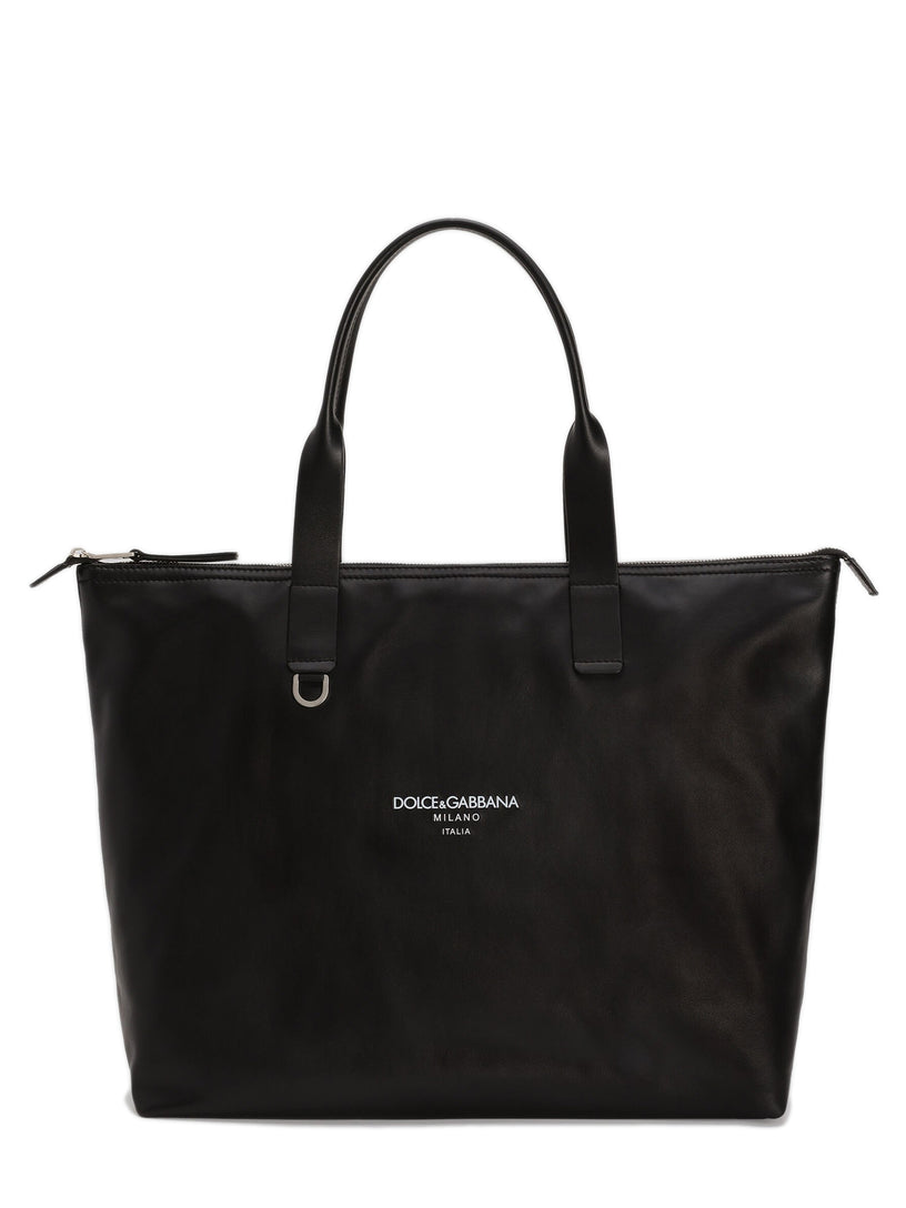 Medium calfskin shopper