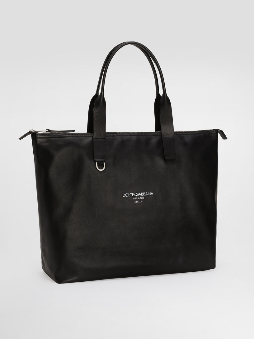 Medium calfskin shopper