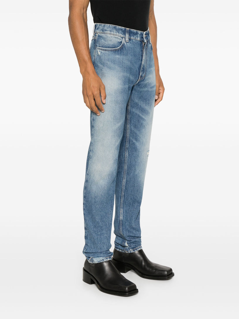 Slim fit jeans in denim