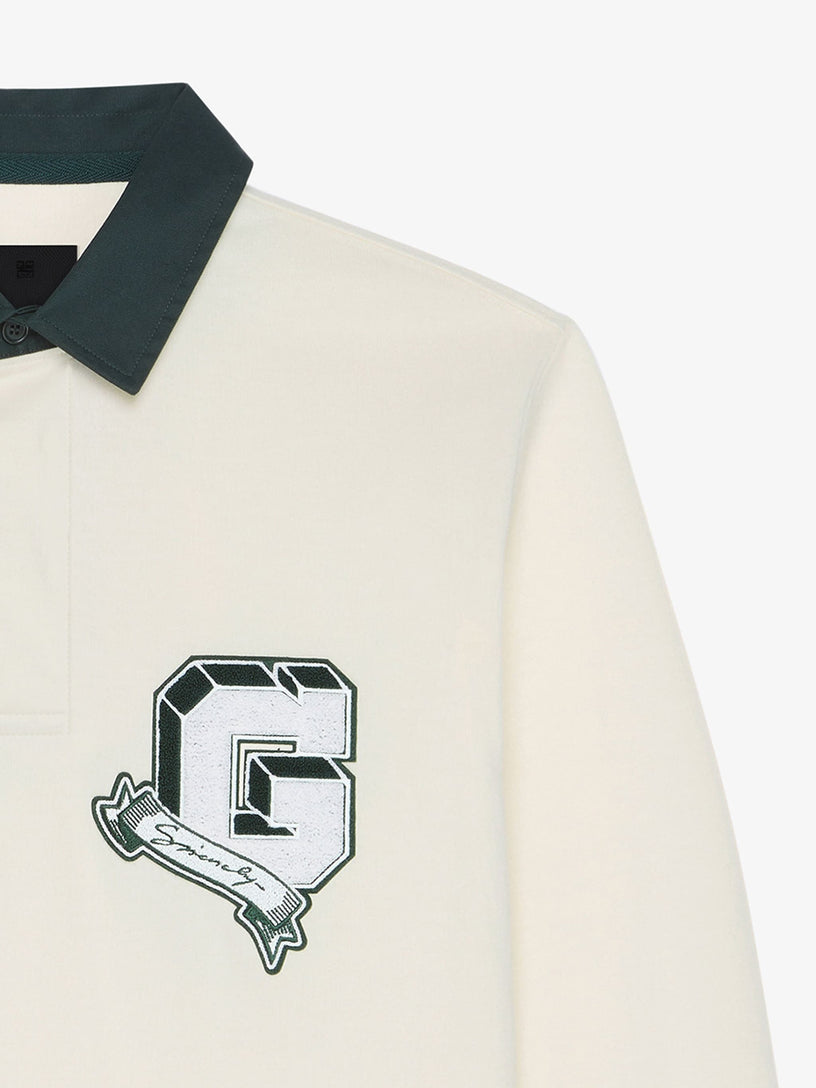 GIVENCHY college polo shirt in cotton