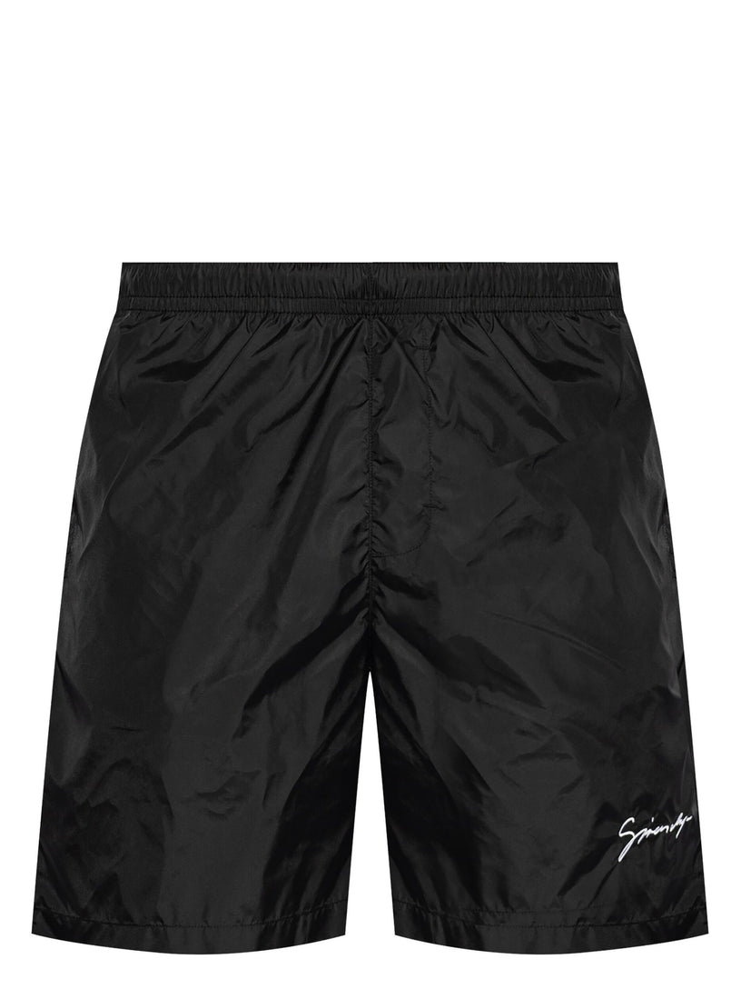 Swim shorts with logo